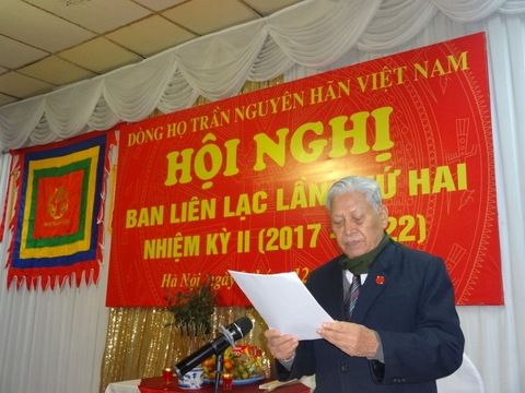 HỘI NGHỊ BAN LIÊN LẠC DÒNG HỌ TRẦN NGUYÊN HÃN LẦN THỨ HAI, NHIỆM KỲ II